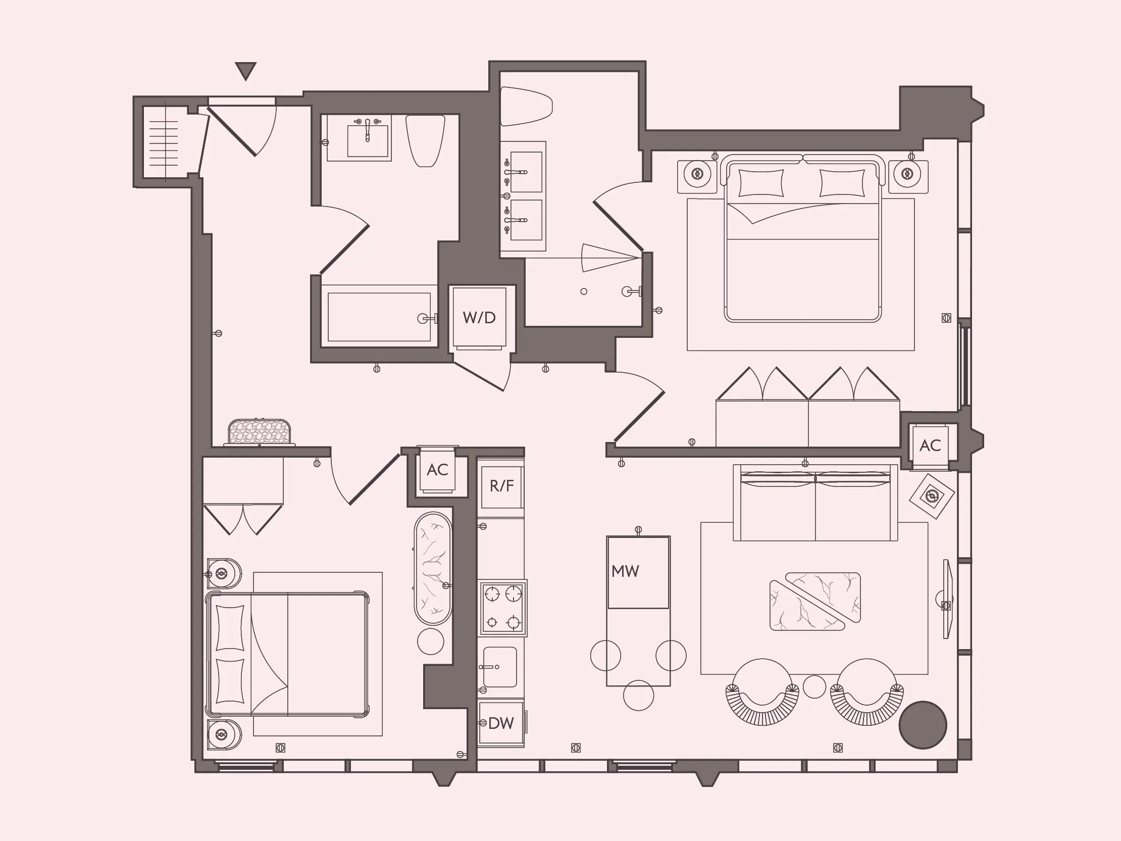 Medium 2BR - Unit 09