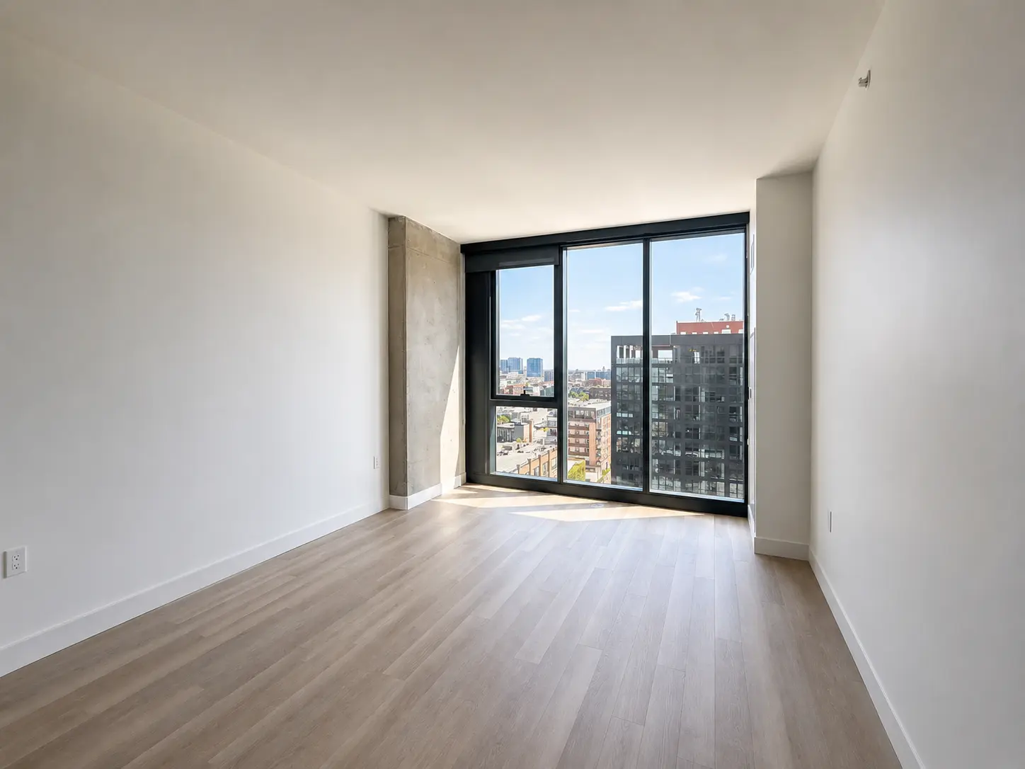 Living area in Medium 1BR - Unit 10, Unit 10 at Stead 220, Fulton Market