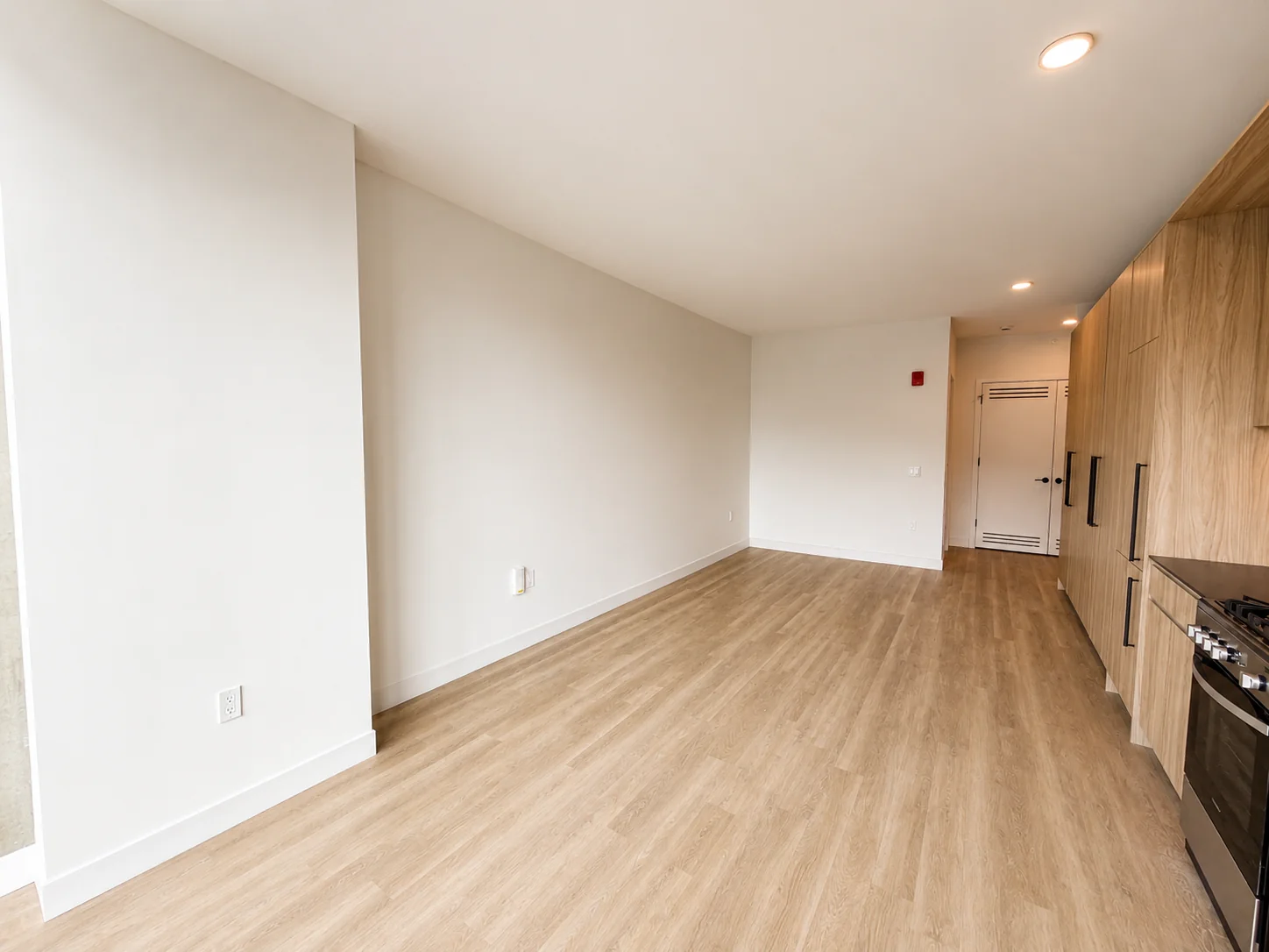 Living area in Large Studio - Unit 13, Unit 13 at Stead 220, Fulton Market