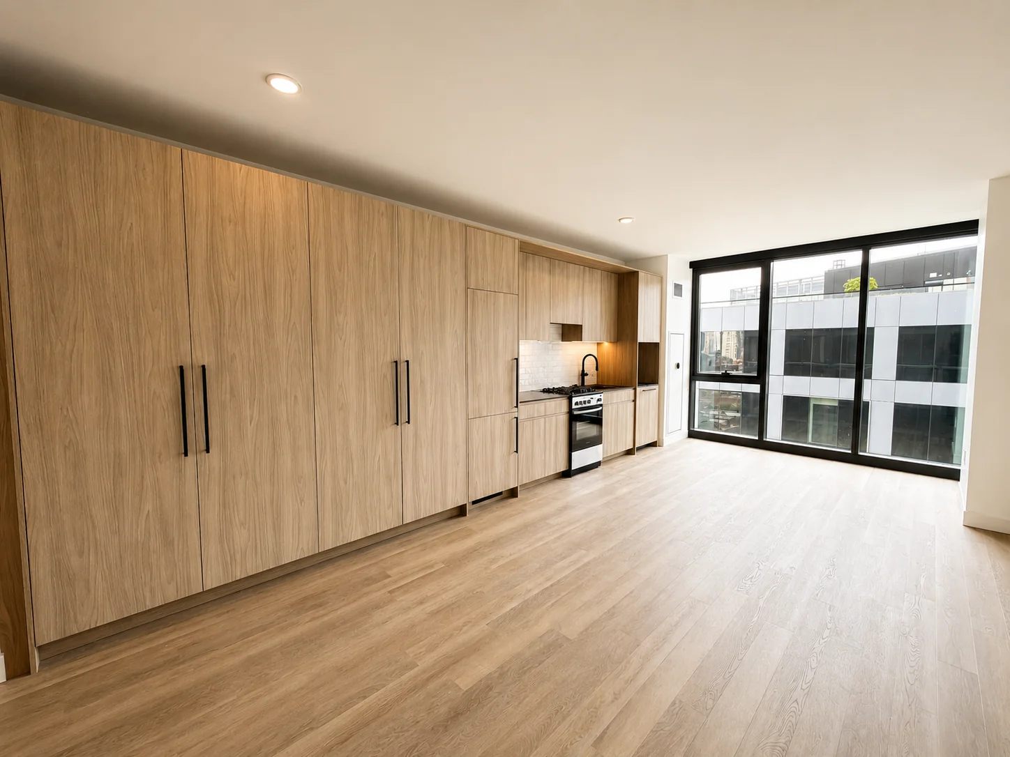 Living area in Large Studio - Unit 13, Unit 13 at Stead 220, Fulton Market