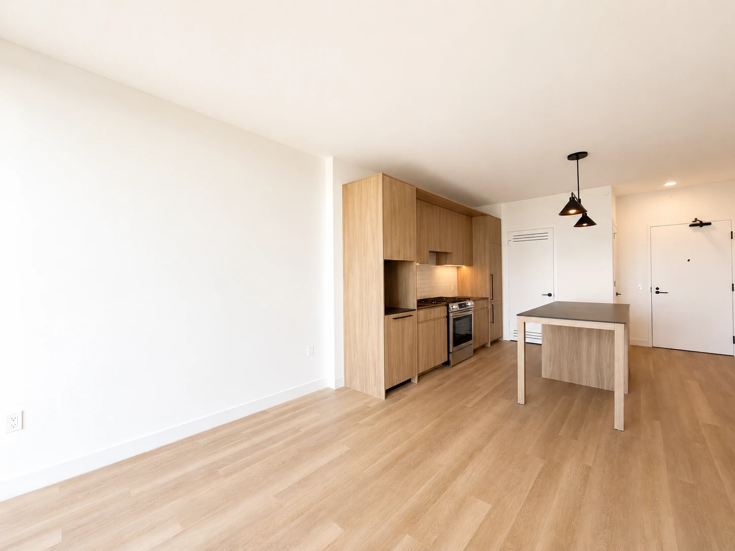 Living area in Medium 1BR - Unit 03, Unit 3 at Stead 220, Fulton Market
