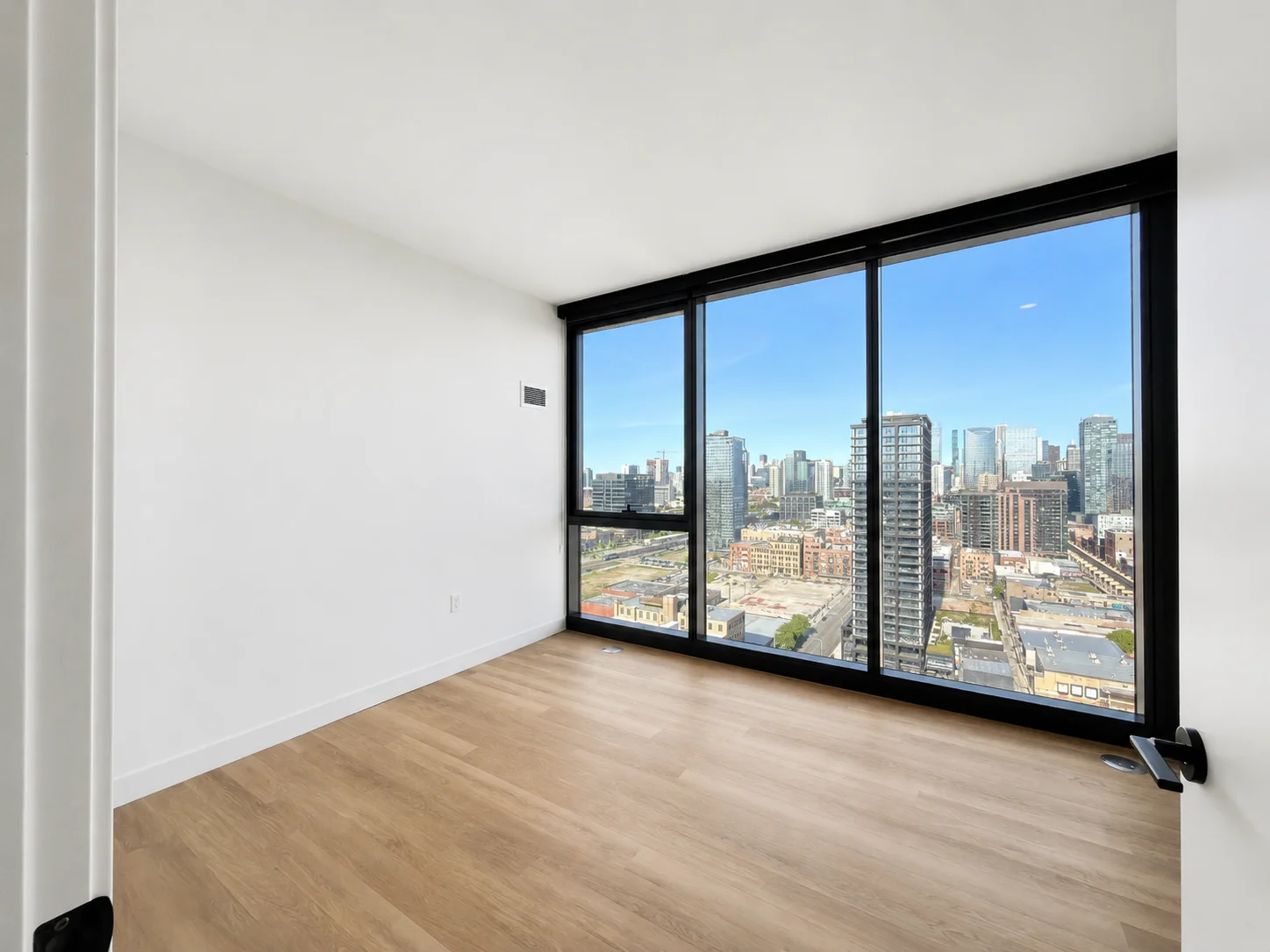 Living area in Large 1BR - Unit 06, Unit 6 at Stead 220, Fulton Market