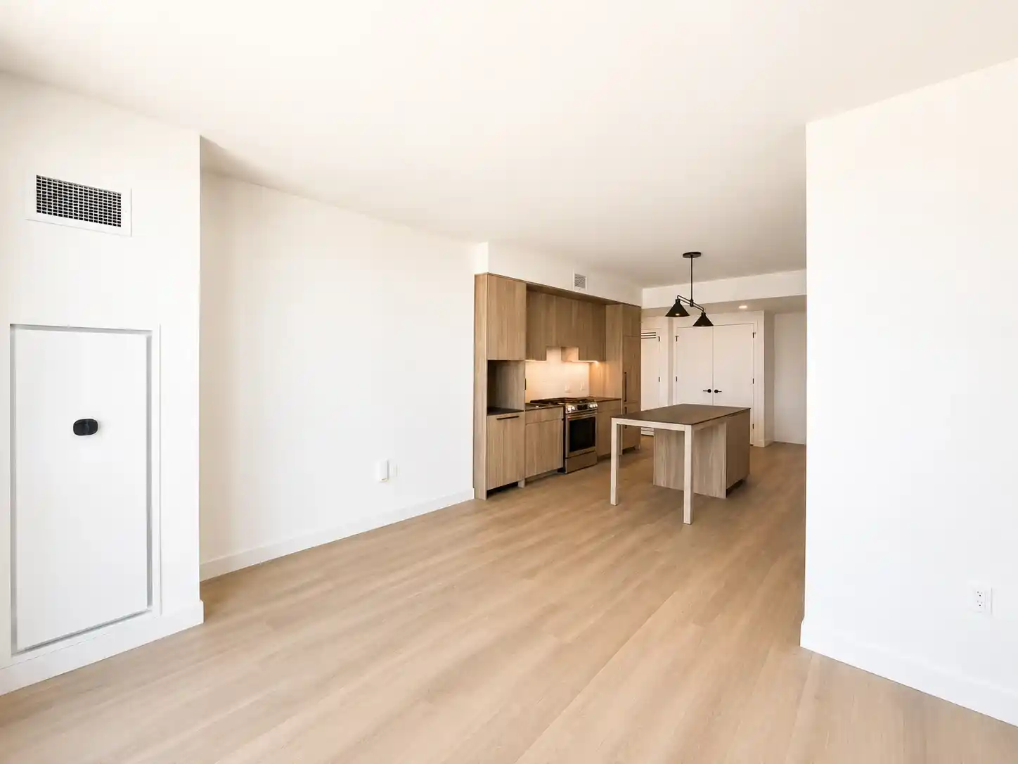 Living area in Large 1BR - Unit 07, Unit 7 at Stead 220, Fulton Market