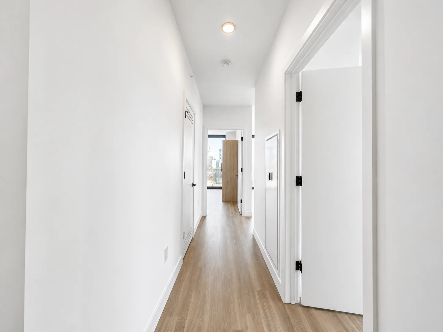 Living area in Medium 2BR - Unit 09, Unit 9 at Stead 220, Fulton Market